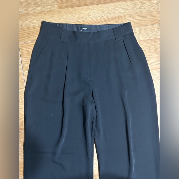 Express Black Wide-Leg Women's Pants - Picture 4 of 13